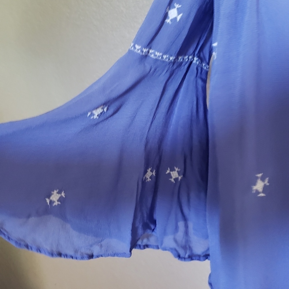 Floreat bell sleeve top - Picture 4 of 7